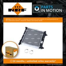 Image of Radiator fits MERCEDES 190 W201 2.3 82 to 93 M102.985 Manual Transmission NRF