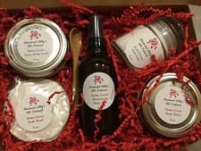 Image of Spa Set, Body Mist, Bomb, Body Butter, Body Polish, Salts, Various Scents, 5pc