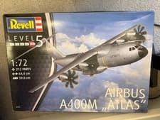 Image of Revell Airbus A400M ATLAS Military Aircraft 03929 Scale 1:72 Plastic Model Kit