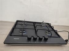 Image of Hotpoint PPH60PFNB Gas Hob 60cm 4 Burner- Black [ID7010928326]