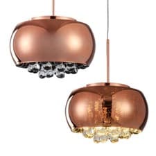 Image of Modern Pendant light Glass Round Lampshades Ceiling Light Kitchen Island Bedroom