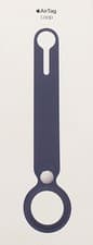 Image of Official Apple Retail AirTag Loop Case Cover Holder for AirTag Deep Navy Blue