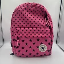Image of Converse All Star Chuck Taylor Pink With Stars Backpack Rucksack 15” Height