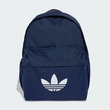 Image of Adidas Originals Classic Backpack Navy Adicolor School Bag Trefoil BNWT 18.7L