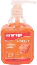 Image of Swarfega Orange Hand Wash, Solvent-Free Heavy Duty Hand Cleaner with Natural Scr