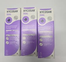 Image of x3 Hycosan Dual Preservative Moisturising Dry Eye Drops 7.5ml EXP DATE 02/27