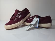 Image of Superga 2750 Cotu Classic Womens Lace Up Canvas Trainers UK Size 6