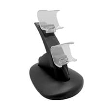 Image of LED Dual USB Charging Dock Charger Controller Holder Stand For PS4/PS4