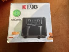 Image of Brand new uk designed Haden 9L (2 x 4.5L) Dual Basket Air Fryer