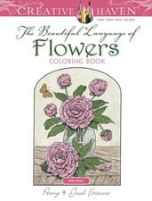 Image of Creative Haven the Beautiful Language of Flowers Colori - Paperback NEW Green, J