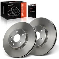 Image of 2x Brake Discs Pair Vented 276mm Front for Opel Vauxhall Astra K B16 13515906 