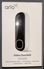 Image of Arlo Wireless HD Video Doorbell (2nd Generation) - White