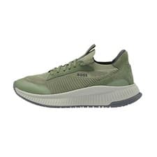 Image of Hugo Boss Mens Trainers TTNM Evo Green Size UK 8 50498904