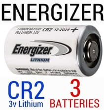 Image of Energizer x 3 CR2 Lithium 3v Battery Long Exp DLCR2 ELCR2 V2 V3 V4 Rangefinder