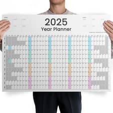 Image of 2026 Year Planner Full Year Organiser To View 2026 Planner Home Office Student