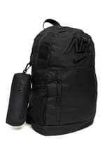 Image of Nike Elemental Backpack Black Girls Boys School Bag Travel Rucksack AIR Style