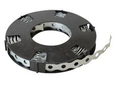 Image of ForgeFix Contractors Galvanised Fixing Band Medium Duty 17mm x 0.7 x 10m Box 1