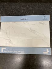 Image of Worktop Saver Glass Surface Protector Kitchen Chopping Board Work Top Saver