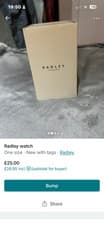 Image of Radley pink watch beautiful piece brand new box and instructions included