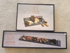 Image of Artesa serving platter and cheese platter set