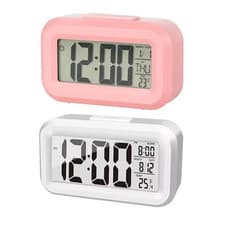 Image of Acctim 12340 LCD Alarm Clock with Snooze