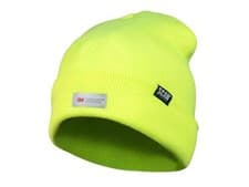 Image of Scan Hi-Vis Yellow Beanie Hat One Size Fits All SCAHVBEAN