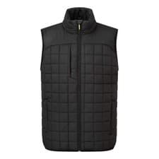 Image of PORTWEST PW3 Square Baffle Bodywarmer Fully Lined Padded Water Resistance Gilet