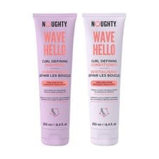 Image of Noughty 97 Natural Wave Hello Shampoo and Conditioner Duo Curl Defining Sulph...