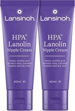 Image of Lansinoh HPA Lanolin Nipple Cream - 2 x 40ml