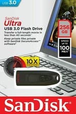 Image of SanDisk Ultra USB 3.0 256GB High Speed Flash Pen Thumb Drive Memory Stick SDCZ48