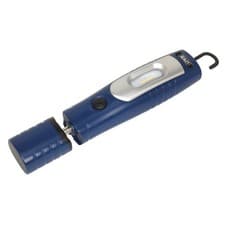 Image of Sealey Rechargeable 360° Inspection Light 7 SMD + 3W LED Blue Lithium-ion