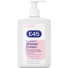 Image of E45 Emollient Shower Cream 250ml | For Very Dry & Sensitive Skin Fragrance Free