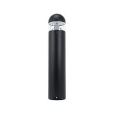 Image of BOLLARD LIGHT 80CM 12WATT LED. BLACK TEXTURED ALUMINIUM