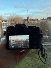 Image of Fujifilm X-T50 Mirrorless Digital Camera with XC 15-45mm Lens Black