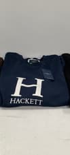 Image of Hackett London Heritage Large H logo Sweatshirts - Navy - Small - BNWT