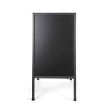 Image of Bi-Office A-Frame Chalkboard 600x1200mm Black DKT30404042