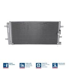 Image of NISSENS-OE 940453-OE Condenser, air conditioning for AUDI,PORSCHE