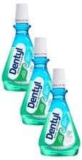 Image of Dentyl Dual Action Smooth Mint Plaque Reducing CPC Mouthwash 500ml (Pack of 3)
