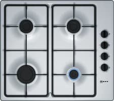 Image of Neff T26BR46N0 7.4kW 4-Burner Built-In Gas Hob - Stainless Steel