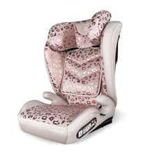 Image of My Babiie MBCS23 Lite i-Size (100-150cm) High Back Booster Car Seat - Blush Leo