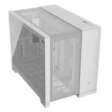 Image of Corsair 2500D Airflow Micro-ATX Dual Chamber PC Case - White With Window