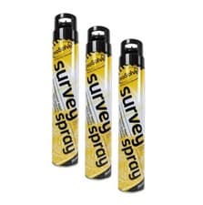 Image of SURVEY LINE MARKER SPRAY PAINT MARKING MARKER AEROSOL SPRAY CAR PARK FIELD ROAD