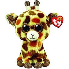 Image of TY Toys Beanie Boo Giraffe Stilts - 15 CM, Brown (2009290)