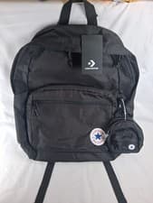 Image of Converse All Star Chuck Taylor Backpacks Black With Mini Laptop Pocket Padded