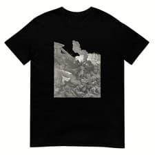 Image of Martyr Made In Defiance T-Shirt, Templars Test Classic Art Print Shirt, Original