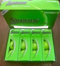 Image of Srixon Soft Feel Golf Balls – 1 Dozen – Brite Green – New in Box
