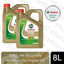 Image of Castrol EDGE 5W-30 LL Engine Oil Fully Synthetic with Hyspec Standard, 8 Litre