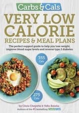 Image of Carbs & Cals Very Low Calorie Recipes & Meal Plans:  by Chris Cheyette PAPERBACK