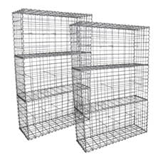 Image of Gabion Baskets 100 x 50 x 30cm / 6 Pack