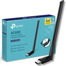 Image of Tp-Link Archer T2U plus Wifi Dongle, Wifi Adapter for PC, AC600 High Gain Wirele